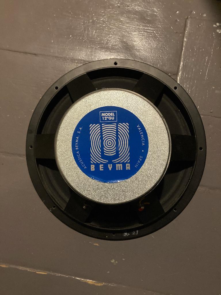 Beyma 12GU 12” luidspreker te koop, Overige merken, Gebruikt, Overige typen, Ophalen of Verzenden