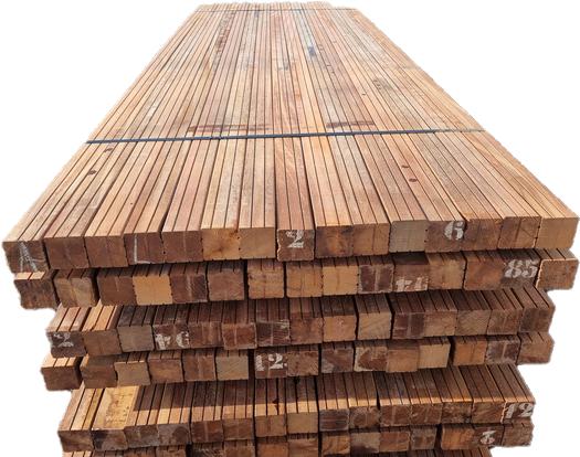 Pakketactie 30 hardhouten palen 2.70 m lang - nr: HB21, Ophalen, Palen, Nieuw, Hardhout