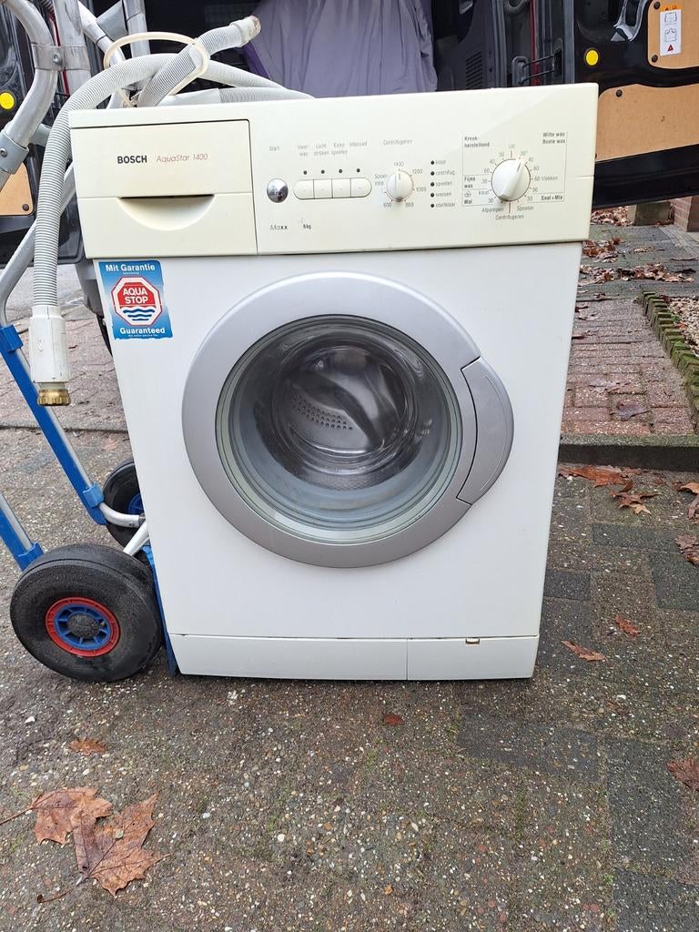 Wasmachine, Witgoed en Apparatuur, Wasmachines, Ophalen, 1200 tot 1600 toeren, Gebruikt, 4 tot 6 kg