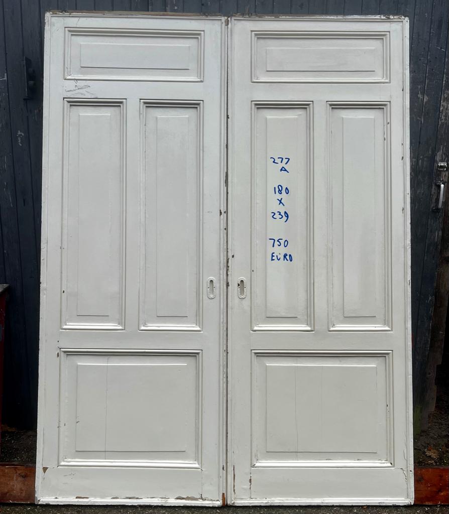 2000 deuren-ramen -glas in loodramen voordeuren, Gebruikt, Binnendeur, Ophalen of Verzenden, 200 tot 215 cm