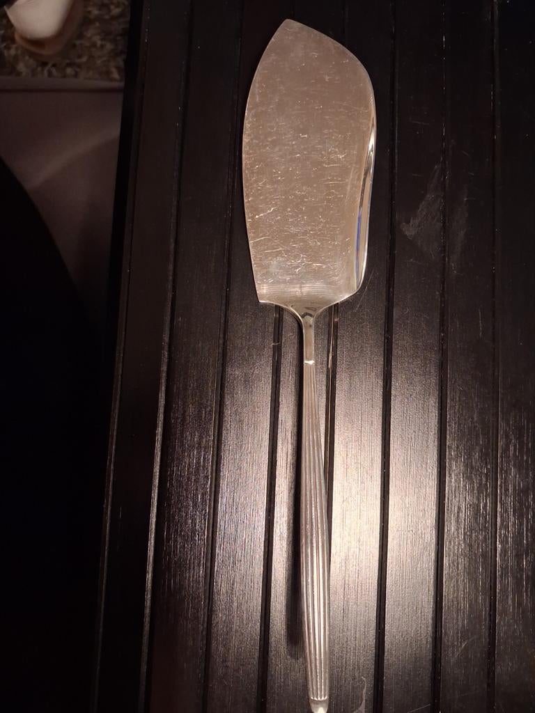 Verzilverde taartschep, Antiek en Kunst, Ophalen of Verzenden