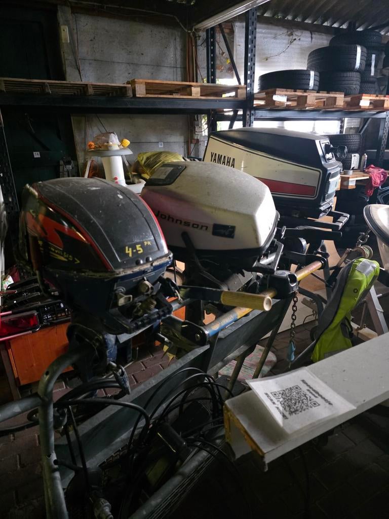 OPRUIMING!!!  buitenboordmotor 6 15 40 50 60 pk en electro!, Watersport en Boten, Viertaktmotor, Ophalen of Verzenden, Zo goed als nieuw