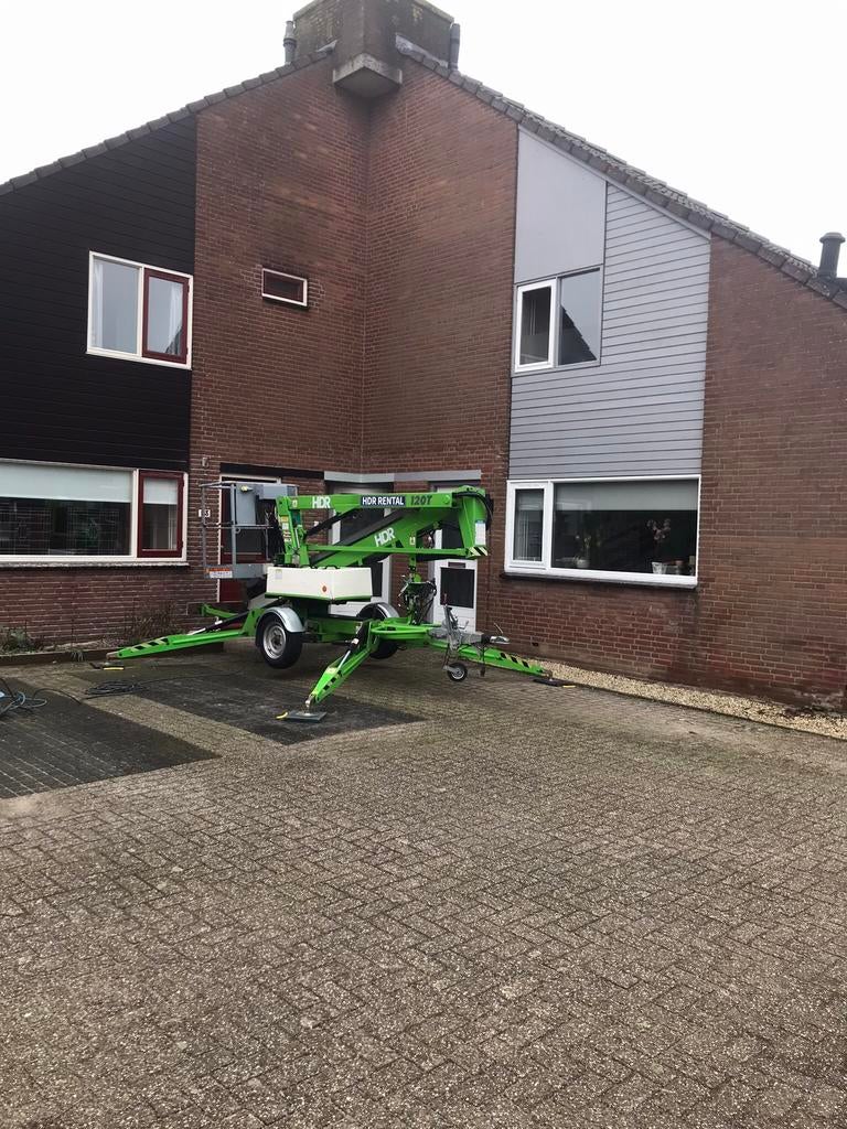 Aanhangwagenhoogwerker huren hoogwerkers verhuur, Ophalen of Verzenden, Hoogwerker