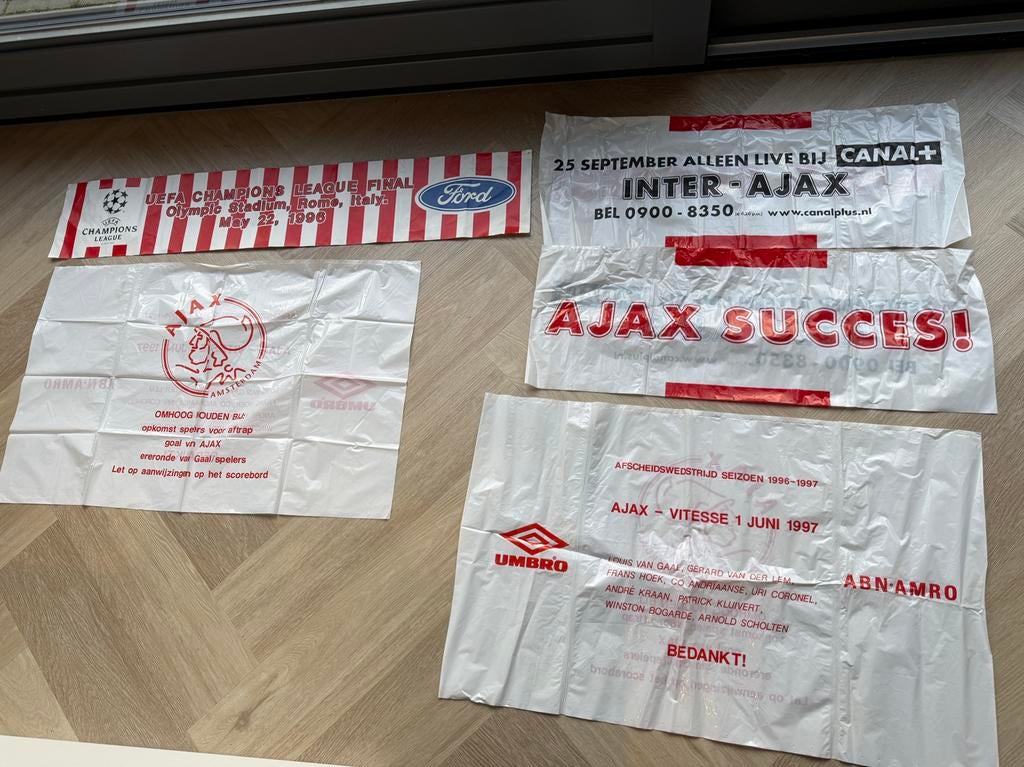 Ajax stadion vlaggen deel 15 - overige, Verzamelen, Ophalen of Verzenden