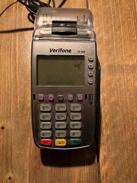 Verifone VX 520 Betaalautomaat, Ophalen, Overige typen