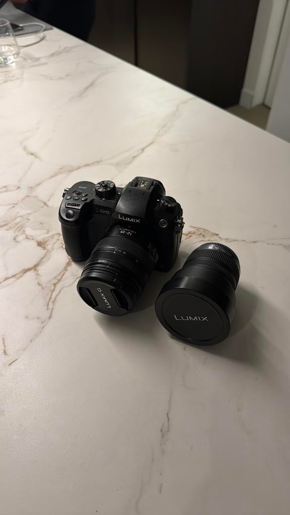 Panasonic gh5 met accessoires, Audio, Tv en Foto, Fotocamera's Digitaal, Ophalen of Verzenden, Zo goed als nieuw, Overige Merken