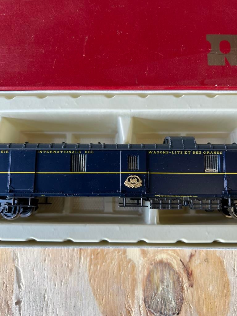 Rivarossi wagon nr 2565 1, Ophalen of Verzenden, Zo goed als nieuw, Gelijkstroom, Wagon