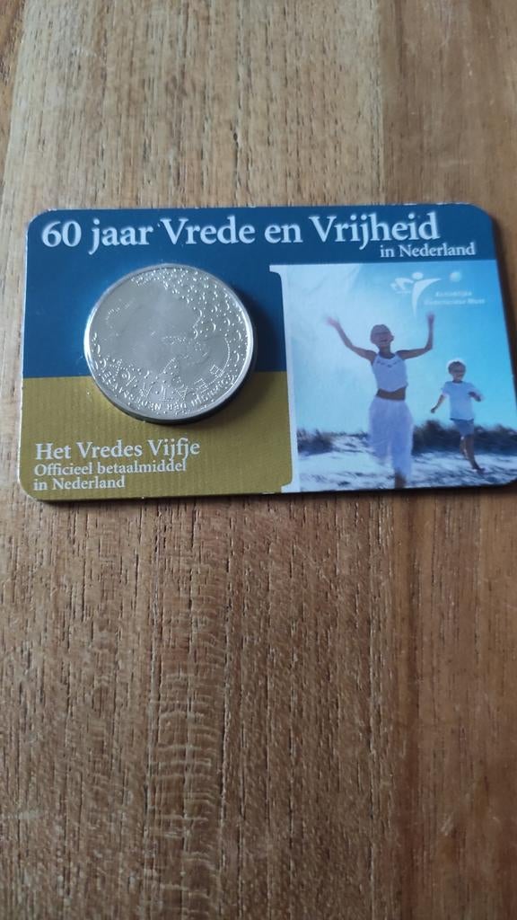 Vredesvijfje, Ophalen, Vóór koninkrijk, Zilver