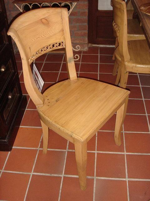 6 nieuwe handgemaakte grenen stoelen flamant Italia, Ophalen, Koloniaal, Nieuw, Vijf, Zes of meer stoelen