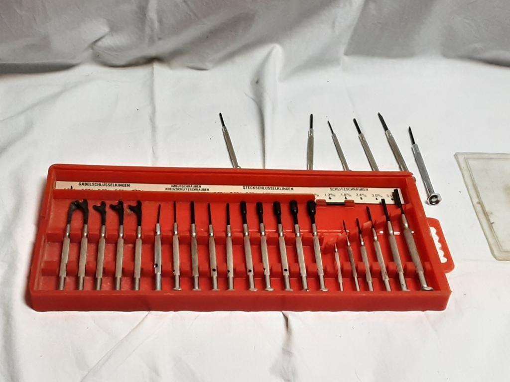 Mini Schroevendraaierset - Precisie Gereedschap, Ophalen of Verzenden, Gebruikt