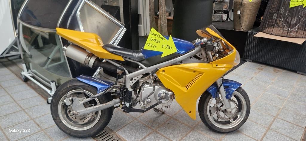 X7 en 125 cc super pocket bike 4 versnellingen, Ophalen of Verzenden, Gebruikt, Overige typen