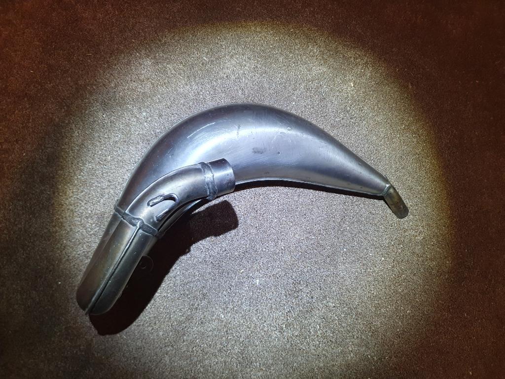 Uilaat bocht bovenlangs Rechtsom AM6 RVS Technigas Rieju MRT, Ophalen of Verzenden, Zo goed als nieuw, Technigas