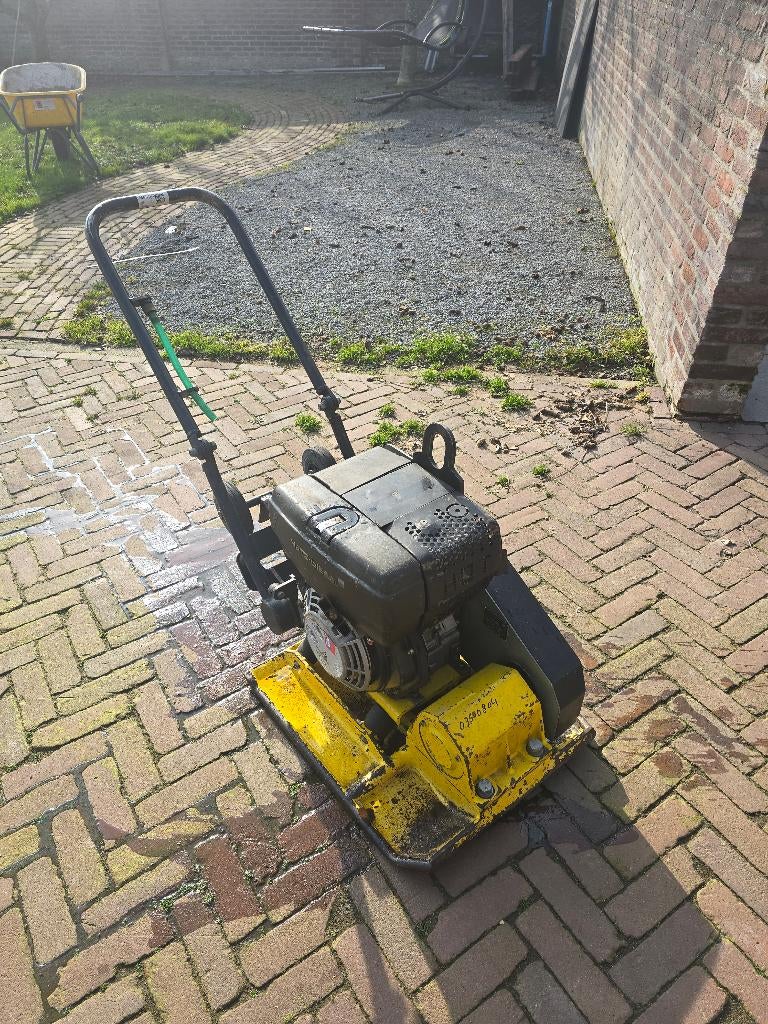 Te koop: Trilplaat WACKER 1850, Tuin en Terras, Hand-tuingereedschap, Ophalen, Gebruikt