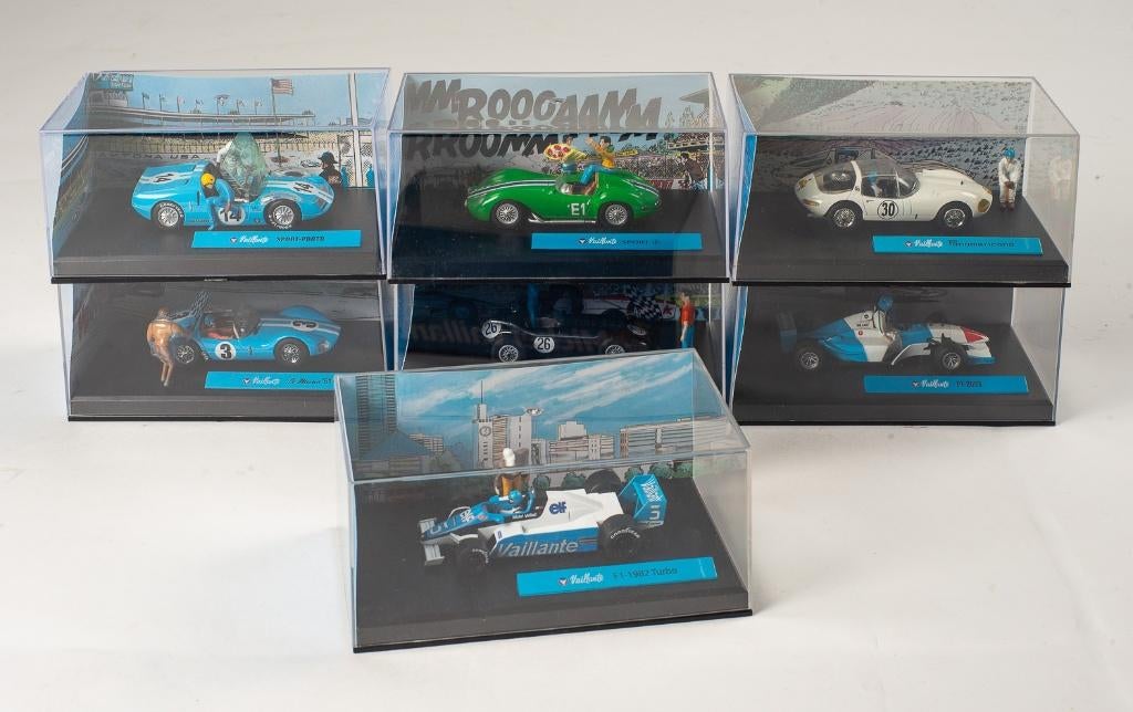 7 x Michel Vaillant Auto's 1:43, Ophalen of Verzenden, Zo goed als nieuw, Auto, Overige merken