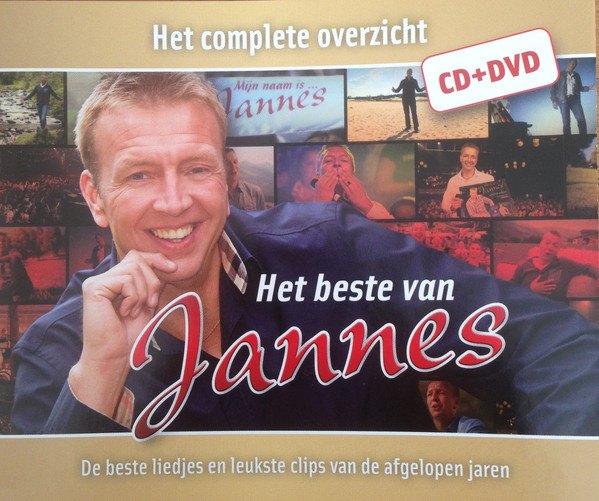 Jannes – Het Beste van Jannes -het complete overzicht CD+DVD, Verzenden, Zo goed als nieuw, Pop