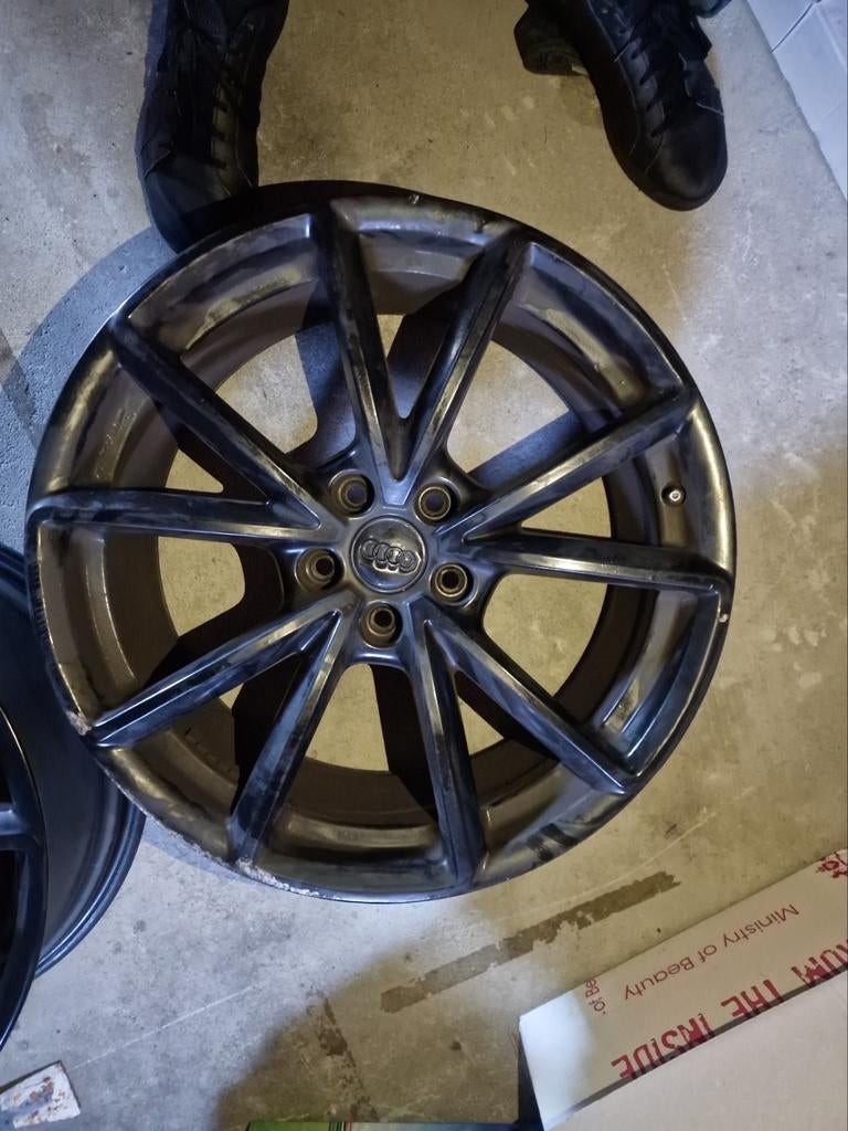 Audi RS Velgen 19 inc A4 B9 2017 - Beschadigd, Ophalen, Gebruikt, Audi