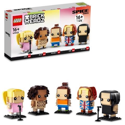 40548 LEGO BrickHeadz: Eerbetoon aan de Spice Girls, Ophalen of Verzenden, Nieuw, Complete set, Lego