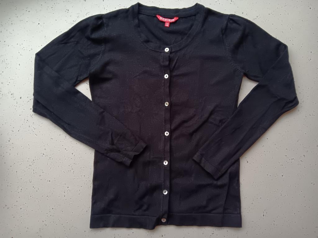 ZGAN Review 152-158 vest, Meisje, Trui of Vest, Ophalen of Verzenden, Zo goed als nieuw