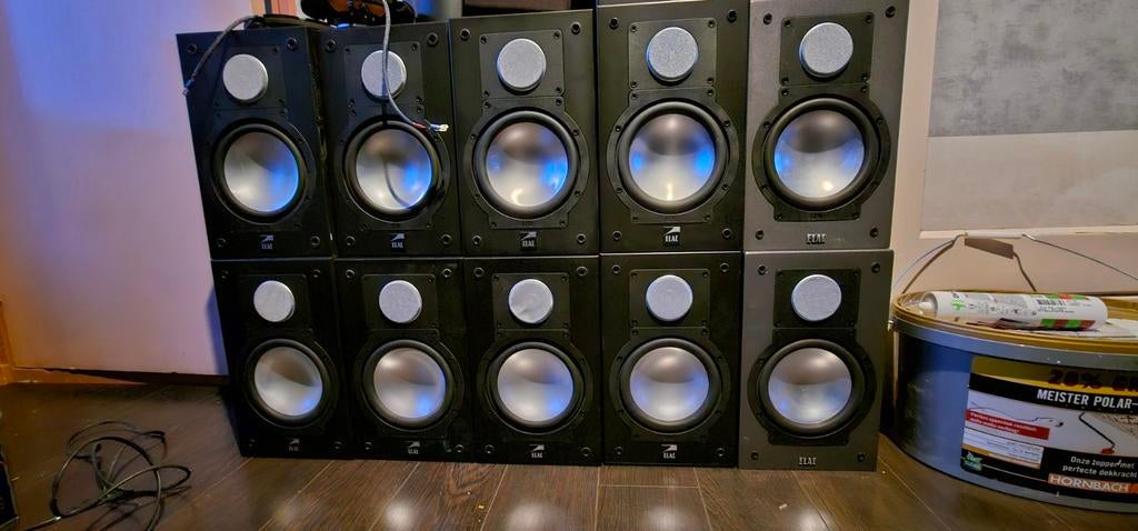 Elac CL82 Luidsprekers - Topkwaliteit Audio, Overige merken, Gebruikt, Ophalen of Verzenden, 120 watt of meer