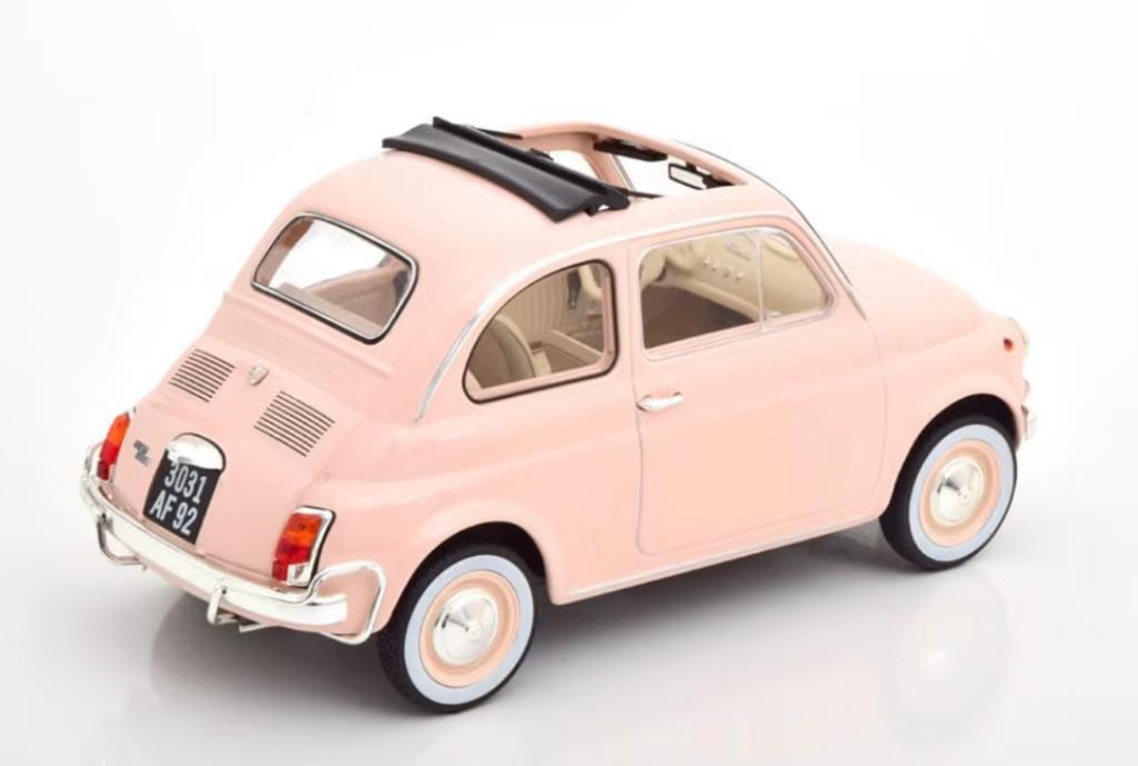 Fiat 500 L 1968 ROZE spec. BIRTH pack 1/18 NOREV ref: 187774, Verzenden, Nieuw, Auto, Norev