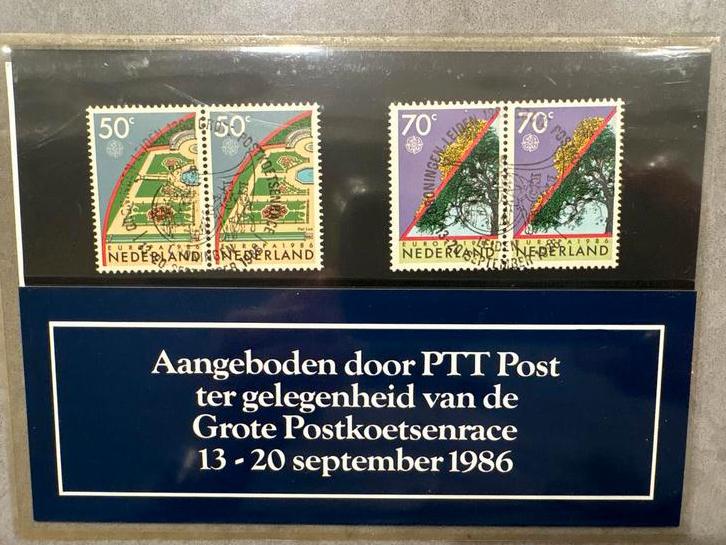 PTT Post Grote Postkoetsenrace 1986, Ophalen, Na 1940, Postfris