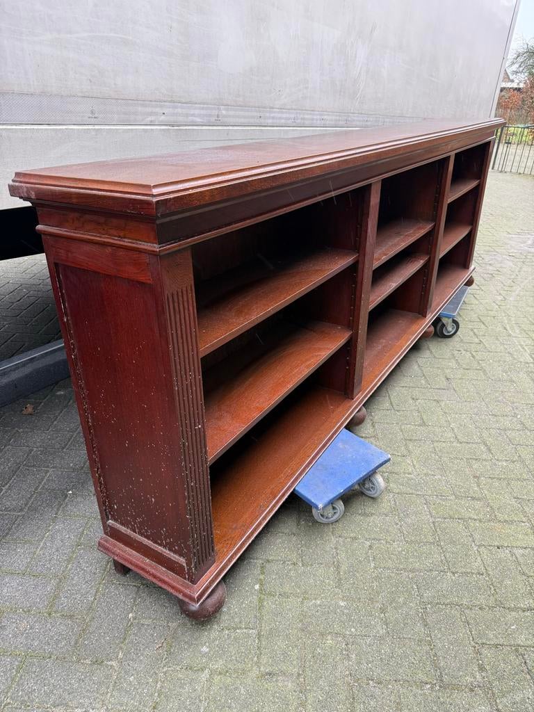 Grote dressoir kast met legplanken, Ophalen, Met plank(en), Gebruikt, 100 tot 150 cm