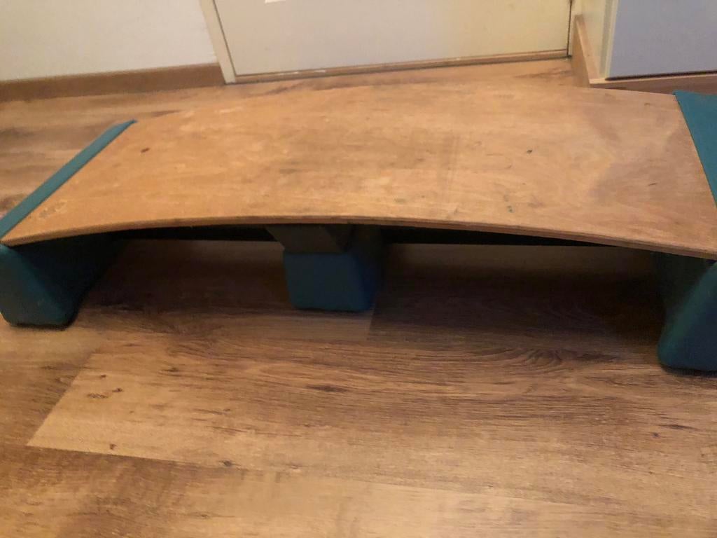 Sterk veerkrachtig stepbankje, Ophalen, Gebruikt, Stepbank