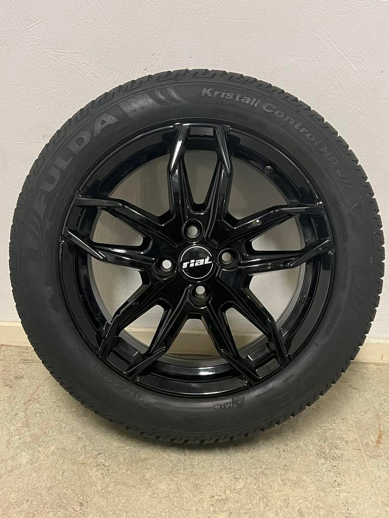Rial Fulda 16 inch winterset, Auto-onderdelen, Gebruikt, 16 inch, Banden en Velgen, Personenwagen