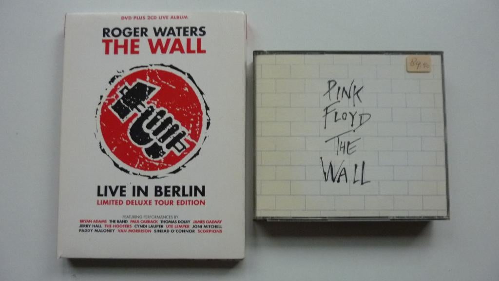 PINK FLOYD - The Wall (1979 Harvest UK, 2CD SET) dvd, Ophalen of Verzenden, Zo goed als nieuw, Boxset