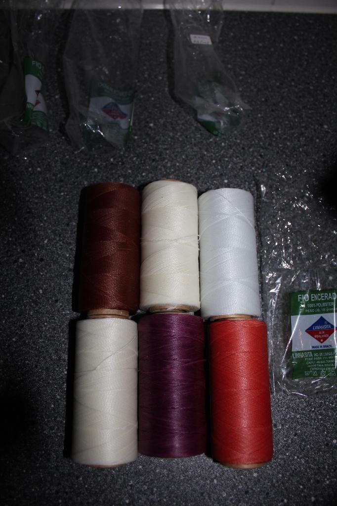 6 klossen macramegaren lanhasita nieuw, Ophalen of Verzenden, Nieuw, Draad