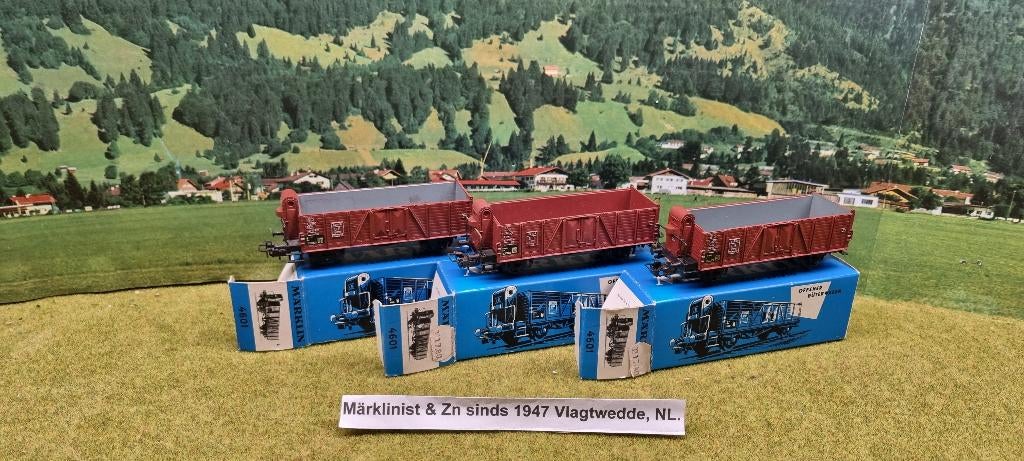 Märklin 4601 Open goederenwagen DB EUROP, Wisselstroom, Wagon, Ophalen of Verzenden, Zo goed als nieuw