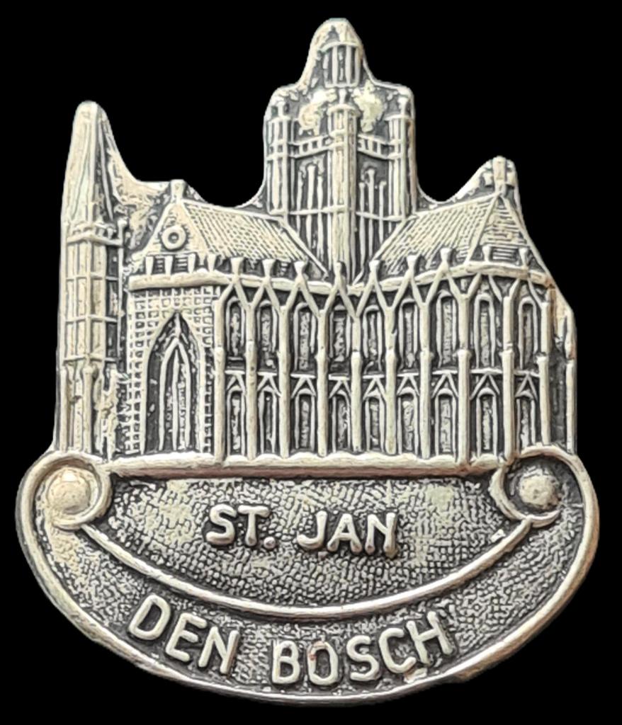 Den Bosch- St. Jan broche, Verzamelen, Verzenden, Nieuw, Stad of Land, Speldje of Pin