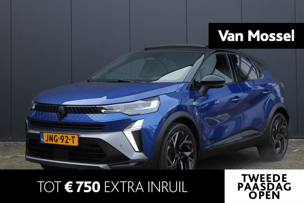 Renault Captur 1.8 E-Tech full hybrid 160Pk esprit Alpine |, Auto's, Renault, 1789 cc, 4 cilinders, Blauw, 23 km/l