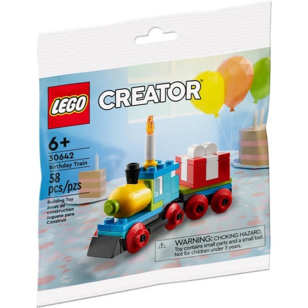 35% korting op Lego Creator 30642 Verjaardagstrein, Lego, Nieuw, Ophalen of Verzenden, Ongeopend/sealed