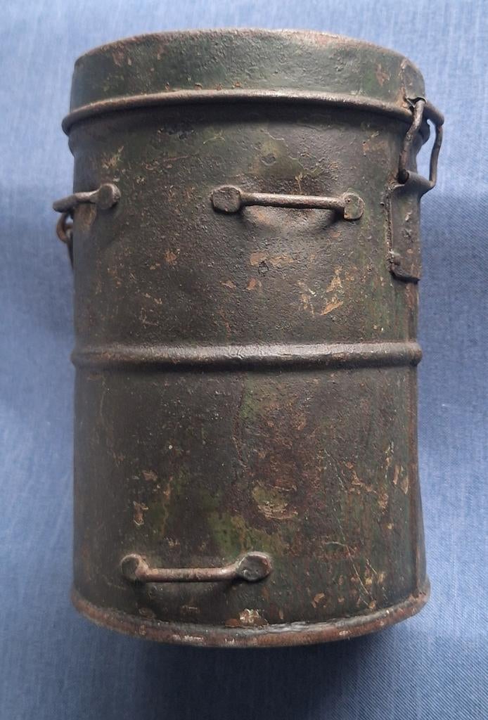 Duitse gasmasker bus EERSTE WERELDOORLOG 1914-1918., Verzamelen, Militaria | Algemeen, Ophalen of Verzenden, Landmacht, Duitsland