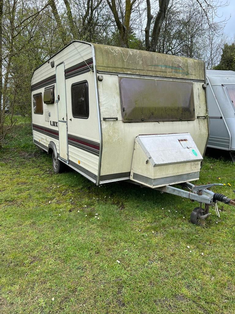 Caravan voor race of project GRATIS, Ophalen of Verzenden, Gebruikt
