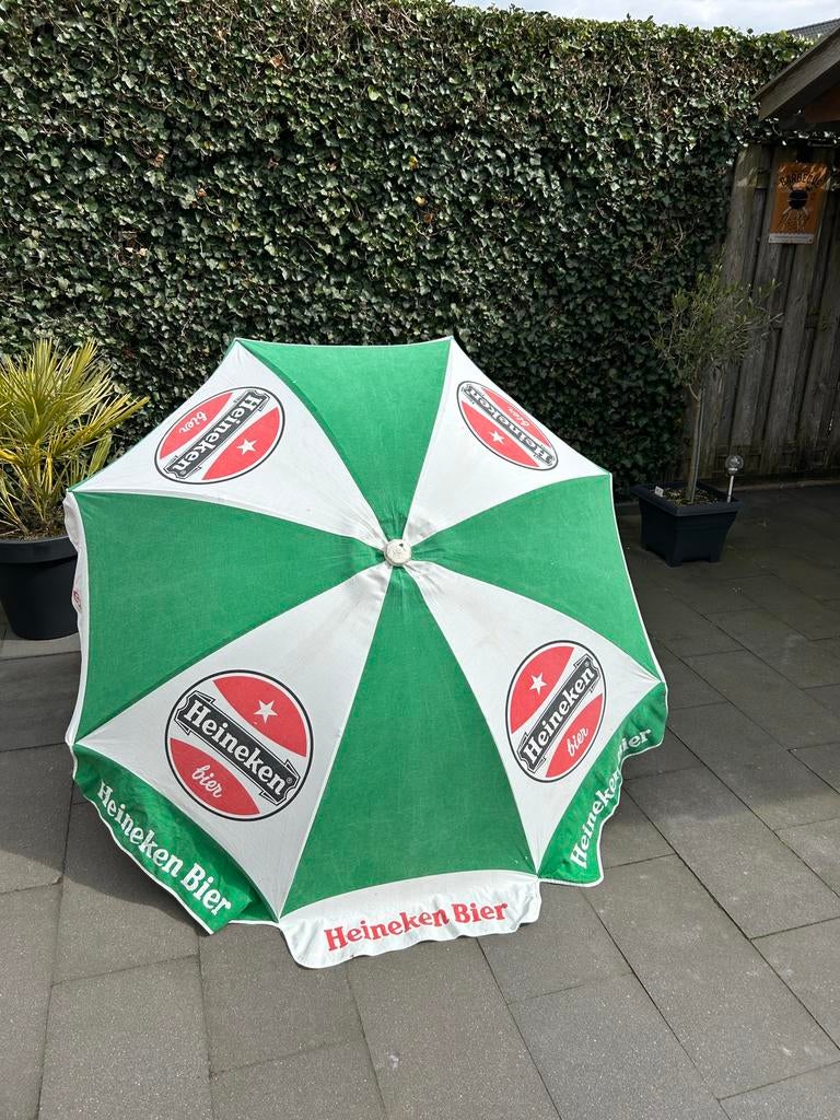 Heineken parasol, Verzamelen, Biermerken, Gebruikt, Overige typen, Heineken, Ophalen