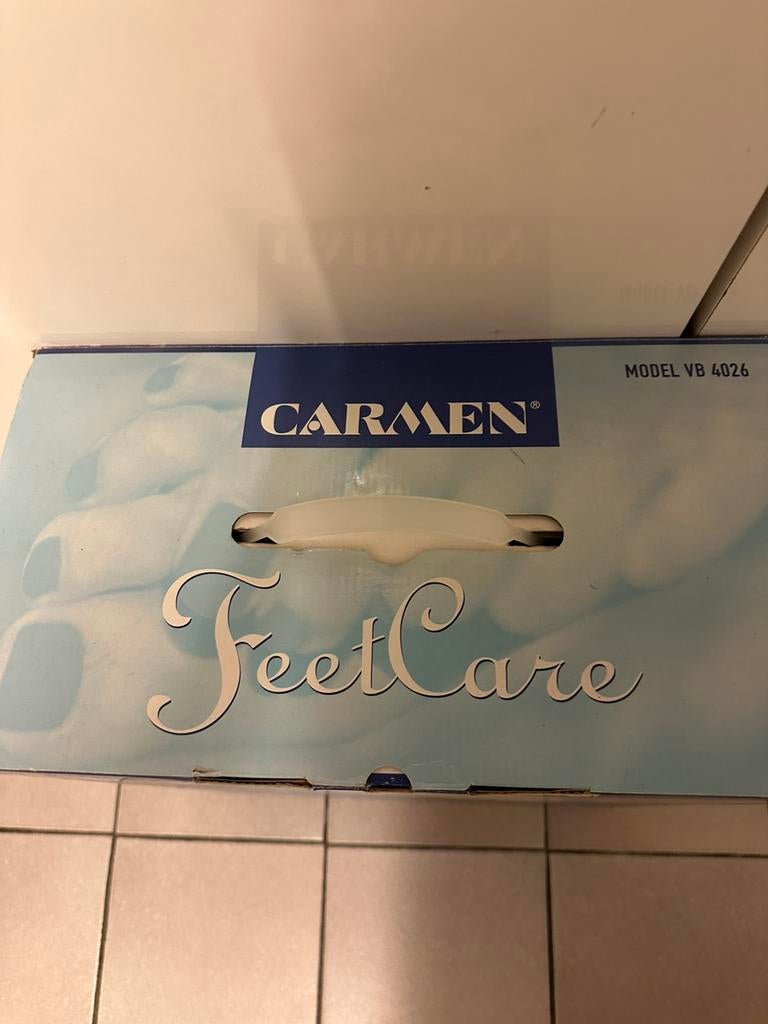 Carmen voetenbad, Ophalen, Zo goed als nieuw