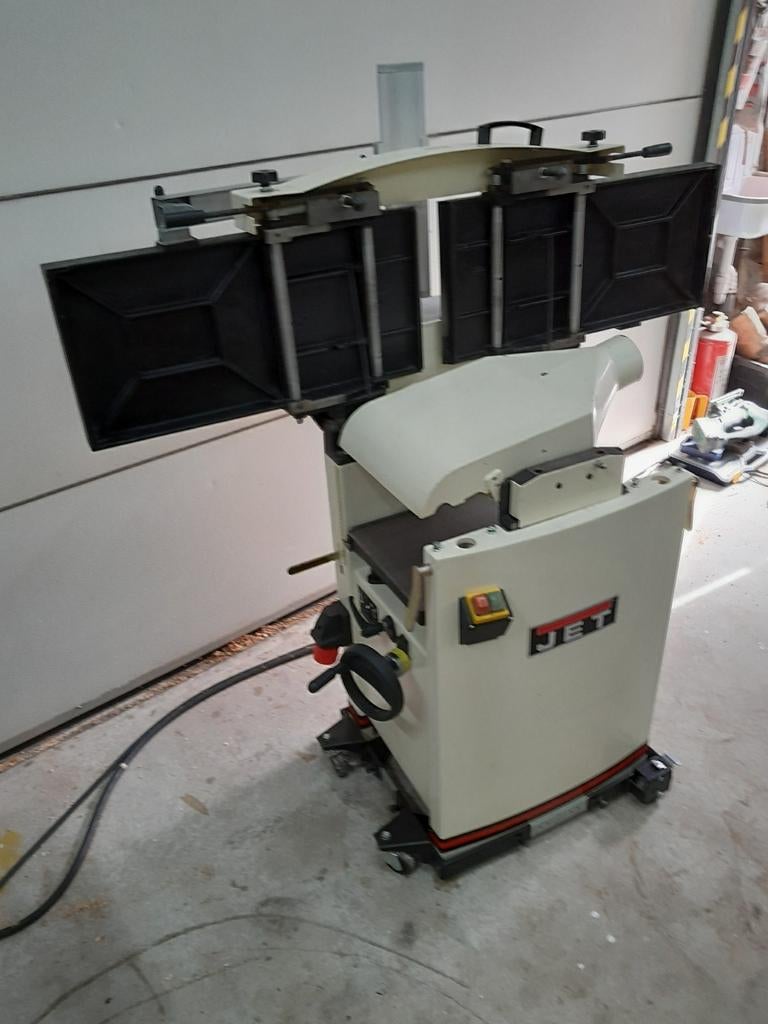 Vlakvandiktebank JET jpt 310 in nieuwstaat  vlak en vandikte, Ophalen, Zo goed als nieuw, Elektrisch