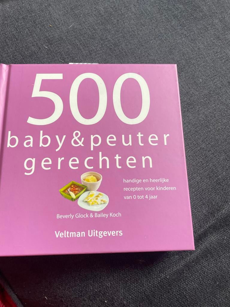 500 Baby & Peuter Gerechten - Kookboek voor Kinderen, Hoofdgerechten, Ophalen of Verzenden, Zo goed als nieuw, Gezond koken