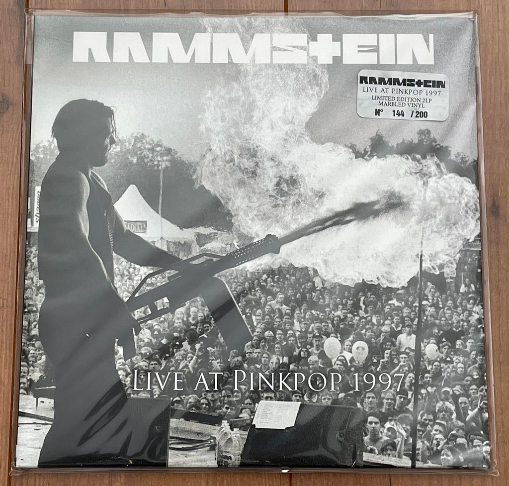 Rammstein - Live At Pinkpop 1997 Netherlands 2lp / Ltd, Ophalen of Verzenden, Nieuw in verpakking, 12 inch, Alternative