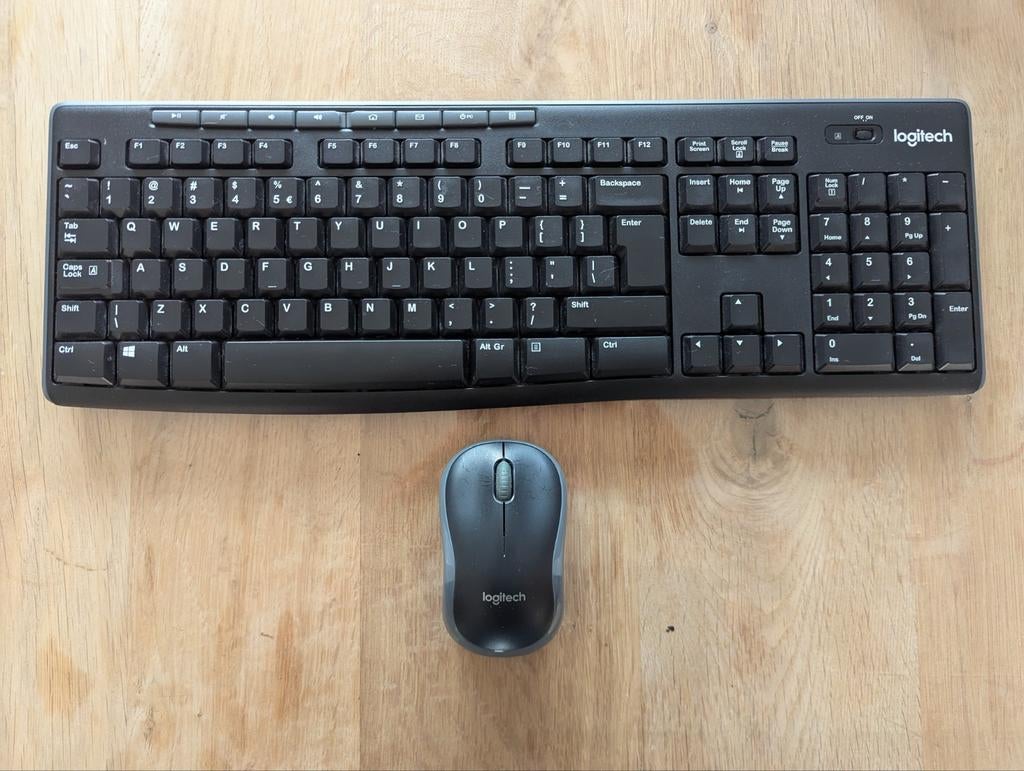 Draadloos toetsenbord en muis, Ophalen of Verzenden