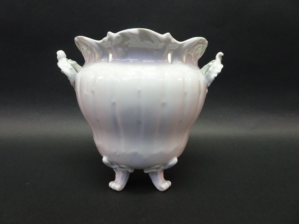 vaas / overpot porselein; Limoges Giraud, Ophalen of Verzenden