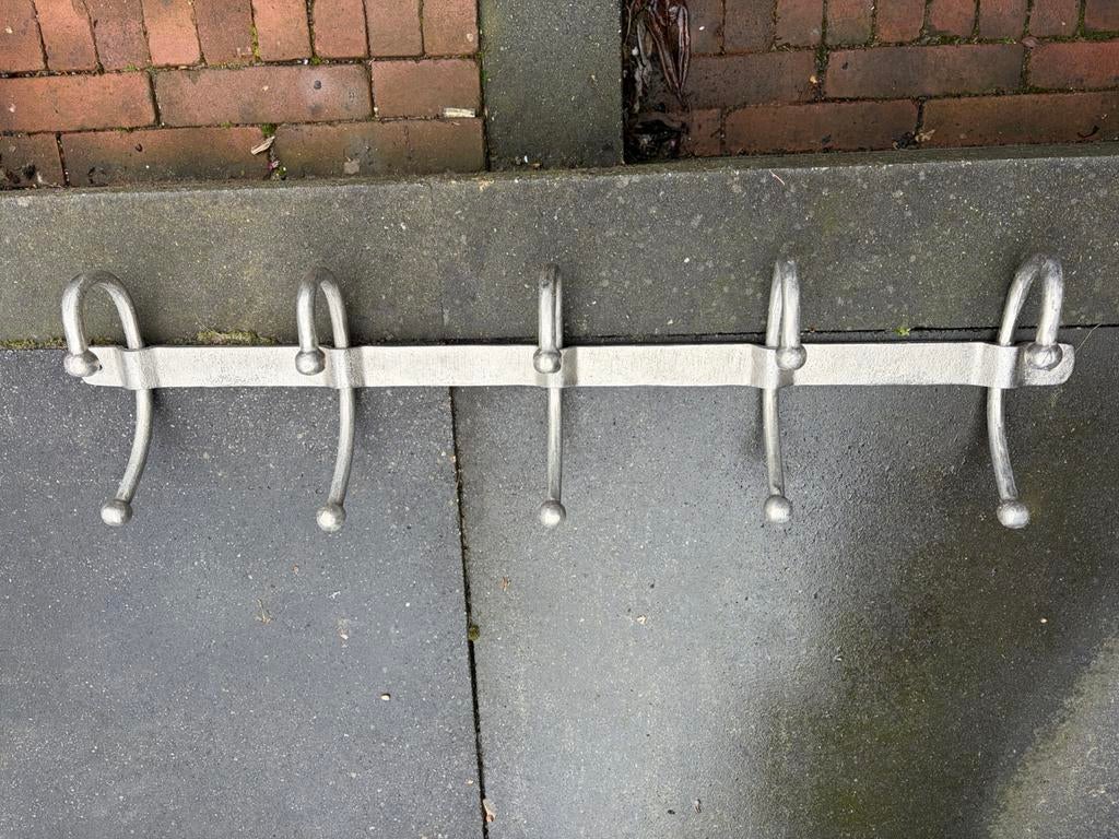 Kapstok 5haaks, Wandkapstok, Ophalen of Verzenden, Zo goed als nieuw, Minder dan 100 cm