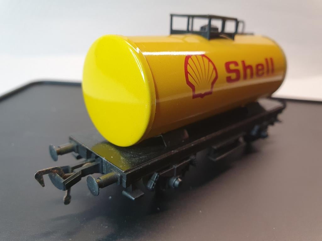 Fleischmann ketelwagon Shell HO in zeer goede staat, Ophalen of Verzenden