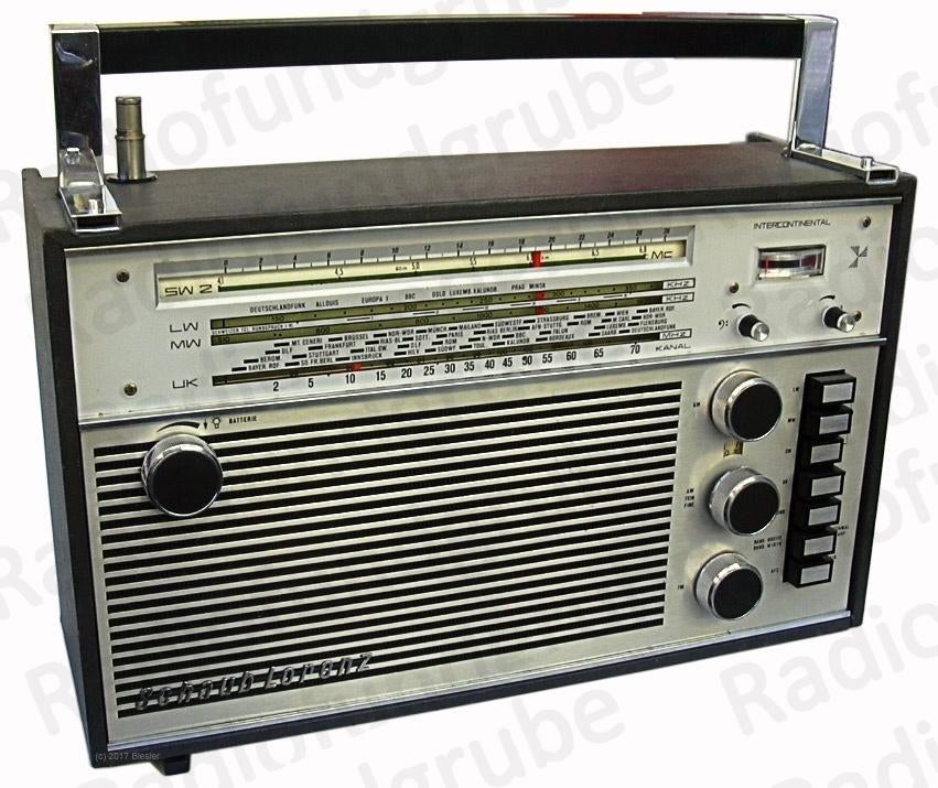 Schaub Lorenz Intercontinental ITT wereldontvanger., Audio, Tv en Foto, Ophalen of Verzenden, Gebruikt, Wereldontvanger