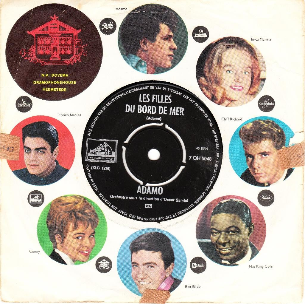 Adamo  1964, Gebruikt, 7 inch, Single, Ophalen of Verzenden