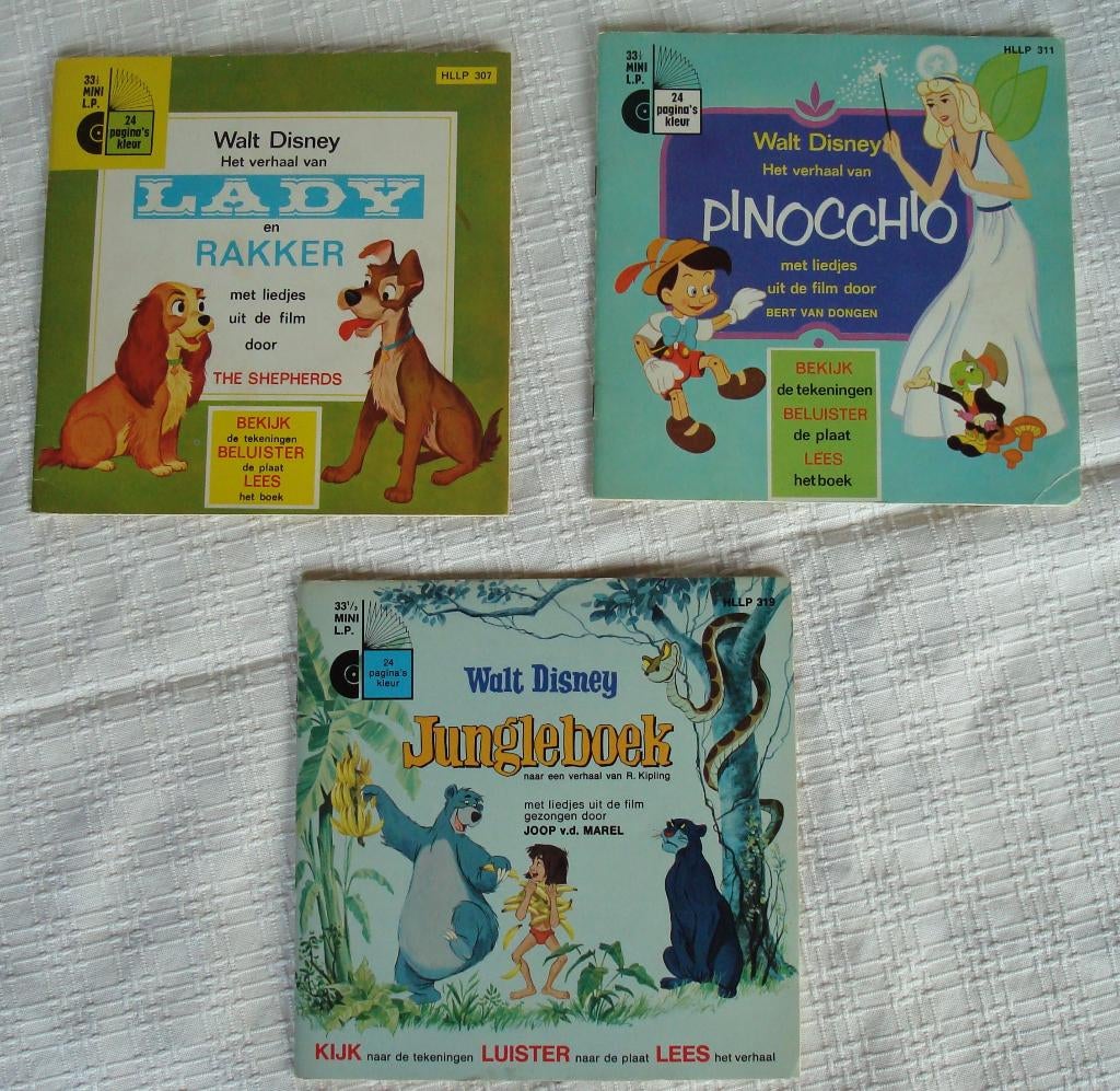 Walt Disney Kijk Luister Lees, Verzamelen, Disney, Ophalen of Verzenden, Overige figuren, Zo goed als nieuw, Overige typen