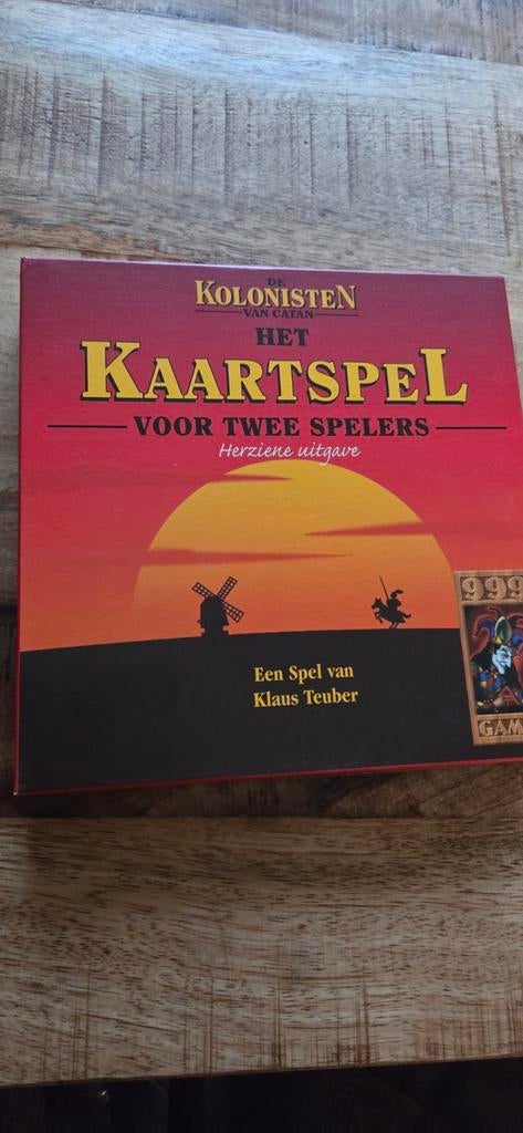 Nieuw: De Kolonisten van Catan: Het Kaartspel, Een of twee spelers, Ophalen of Verzenden, Nieuw, Klaus Teuber & 999 games