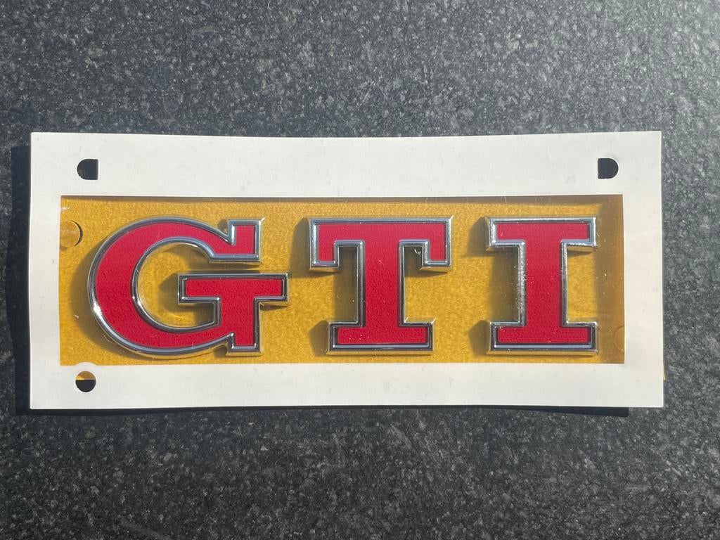 GTI letters origineel, Ophalen of Verzenden